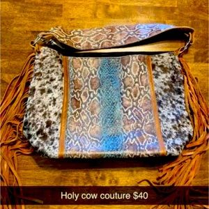 Holy cow coture purse
